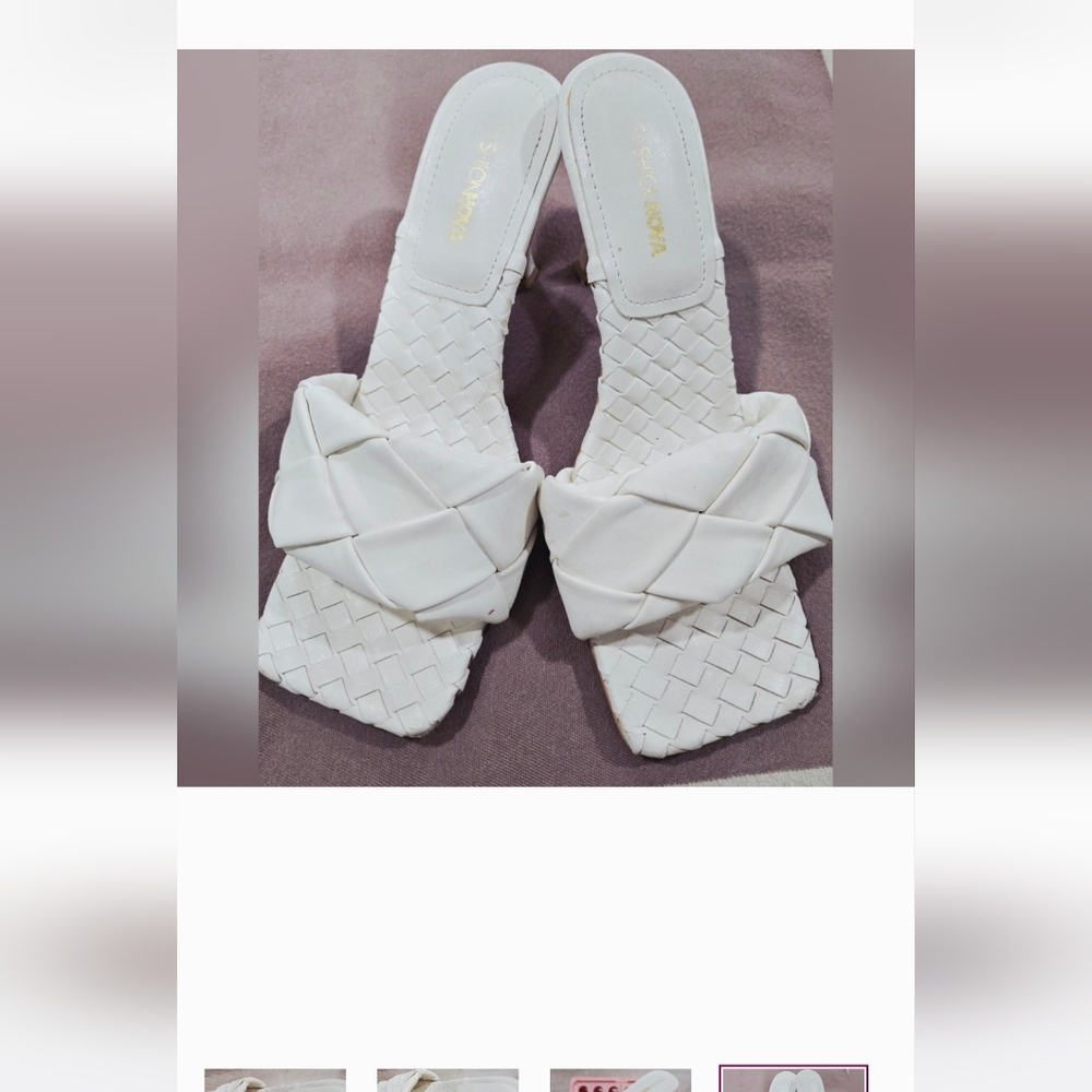 Fashion Nova Chic White Heels